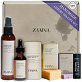 ZAAINA Spa Gifts for Women - Luxury Self Care Spa Kit, Mother's Day Spa Gift Basket, Pampering At Home Bath and Body Relaxation Spa Package, Gifts for Mom Wife Friend, Birthday Gifts for Women