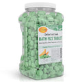 SPA REDI - Detox Foot Soak Fizz Tablets for Pedicure, Cucumber and Melon, 950 Count - Foot Bath with Tea Tree Oil, Aromatherapeutic, Draws Impurities, Softens, Replenishes and Moisturizes