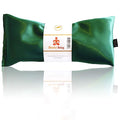 Lavender Eye Pillow | Hot or Cold Weighted Satin Eye Mask perfect for Sleeping, Yoga, Meditation | Gifts for Women, Birthday, Teachers | Natural Herbal Relaxation | Made in USA(Emerald)