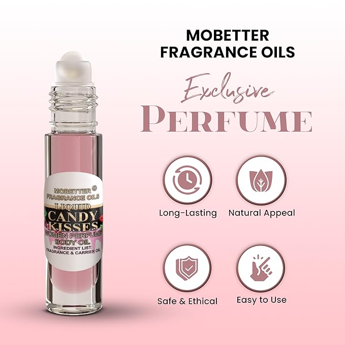 MOBETTER FRAGRANCE OILS Liquid Candy Kisses Women Perfume Body Oil