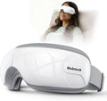 Nekteck Eye Massager with Heat, Birthday Gifts Eye Mask Massage for Migraine Relief, Heated Smart Migraine Massager to Reduce Strain, Dry Eyes, Sleep Relaxation, Bluetooth Music, Ideal for Her Him
