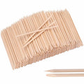 Nail Art Orange Wood Sticks,AMOSTBY 1000PCS Multi Functional Cuticle Pusher Remover Manicure Pedicure Tool,4.5 inch