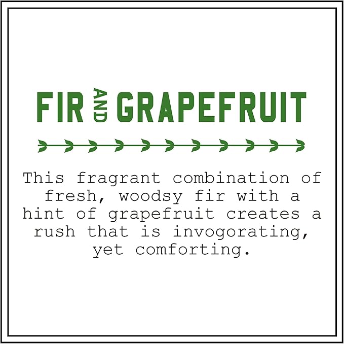Barr-Co. Fir & Grapefruit Fine Hand Made Bath Salts, Woody & Citrus Bathing Salt, Relaxing Bath Products for Women & Men, 32 oz