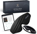 Nox Sleep 3D Sleep Mask for Men, 100% Blackout Eye Mask for Sleep, Ice Silk Lightweight Sleeping Mask for Side Sleepers, Soft Breathable Blindfold Perfect for Travel & Deep Sleep