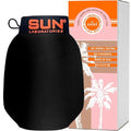 Sun Laboratories Exfoliating Mitt - Body Exfoliator Glove, Body Scrub, Body Scrubber - Deep Exfoliating Gloves for Dead Skin Removal, Self Tan Eraser, Pre Tan Exfoliator