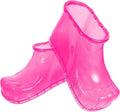 FRCOLOR Foot Soaking Shoes Waterproof PVC Spa Bath Slippers for Home Pedicure and Relaxation Comfortable Foot Bath Soaker Boots 10.24X4.92X10.24 Inches