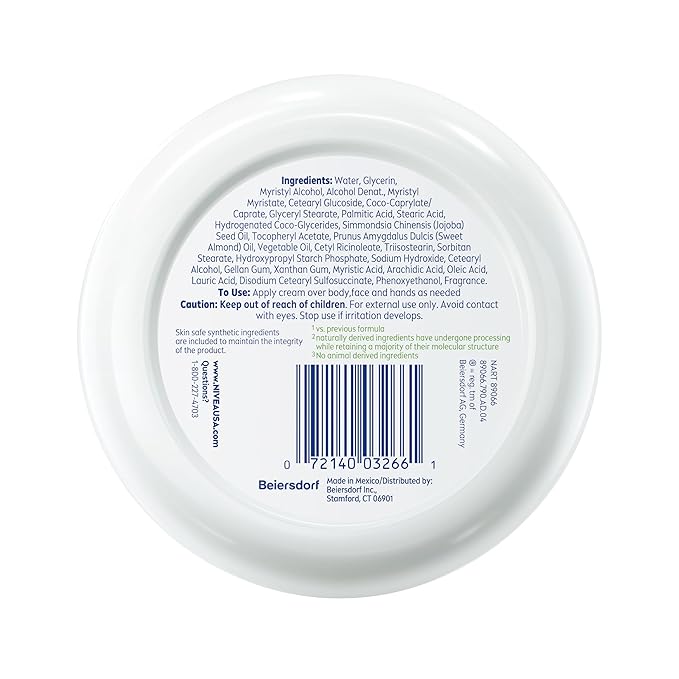 NIVEA Soft Refreshingly Soft Moisturizing Cream, Lightweight Body Moisturizer for Face, Body and Hands, Mothers Day Gifts, 16 Oz Jar