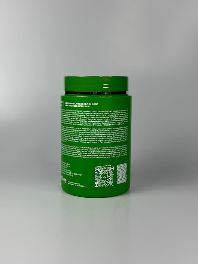 I Belli Capelli Ravenna Organic B-tox Hair Treatment Kit- 1kg/35.02 oz Hair B-tox + 300ml/10.1 fl.oz Anti-Residue Shampoo
