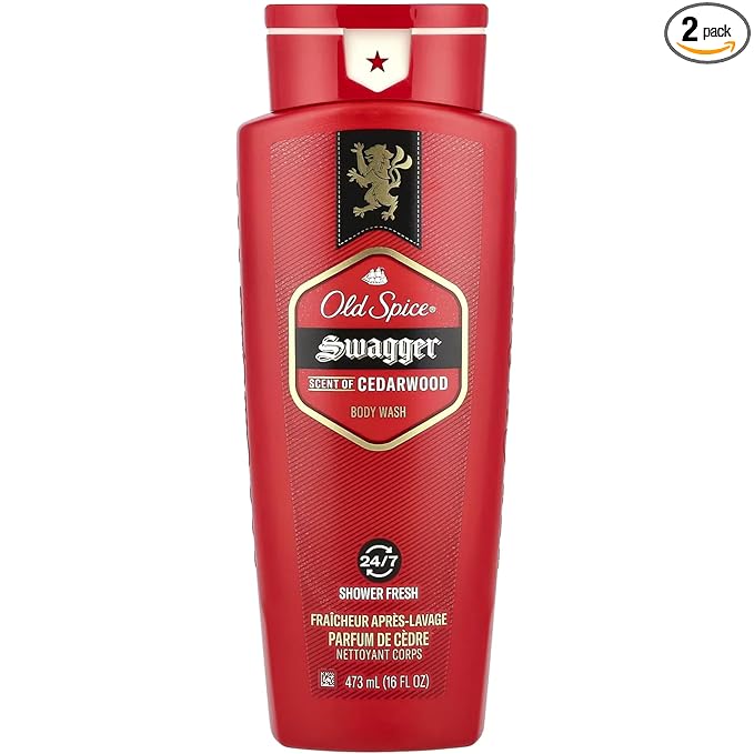 Old Spice Red Zone Body Wash Swagger 16 oz (Pack of 2)