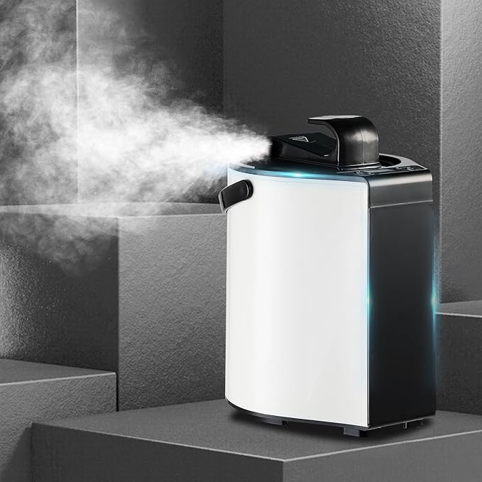 Sauna Steamer, Portable Steam Generator, 3L Stainless Steel Steamer for Sauna Pot, Smart Touch Button Sauna for Home, Steam Sauna Machine with Timer Display Mist Moisturizing for Body Detox