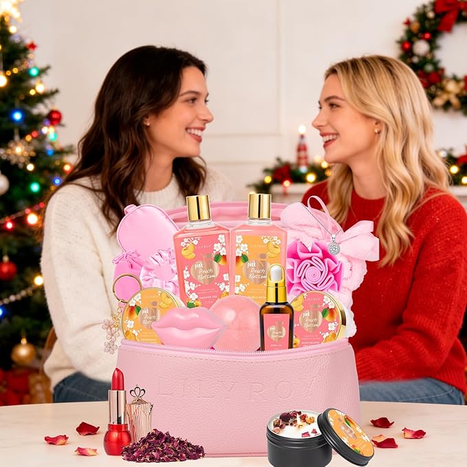 Mothers Day Gifts for Mom, Gifts for Women, Bath Sets for Women Gift - 20Piece Bath and Body Gift Bath Set for Woman, Spa Gift Sets | Spa Kit, Valentines Day, Christmas, Birthday Present for Her