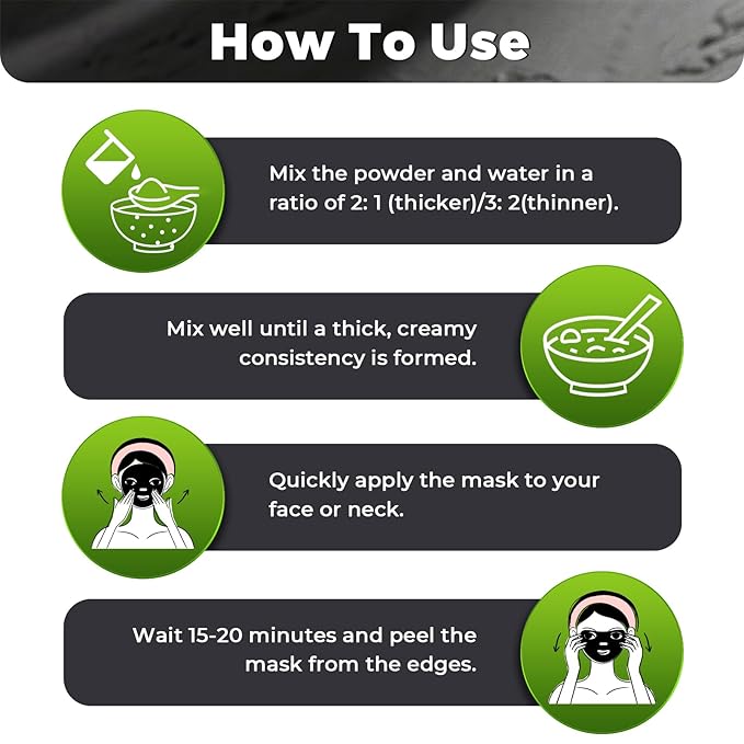 Pjordo Powder Jelly Mask for Facials Professional, Peel Off Facial Mask for Hydrating & Moisturizing, Hydrojelly Mask for Women Men Skin Care, Home DIY Spa Use for All Skin with Bamboo Charcoal