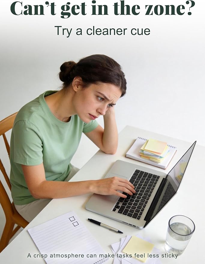 Clear Focus — A 100% Pure Essential Oil Blend, Cool-Citrus Herbal Blend that Keeps The Mood Alert and Focused, Fresh—Never Tense, Essential Oils for Diffusers for Home