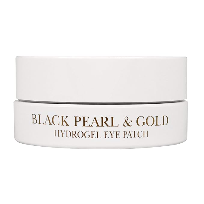 Petitfee Black Pearl & Gold Hydrogel Eye Patch, 60 Pieces, 2.96 oz (84 g)