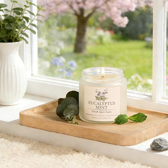 Spring Summer Scented Candles Set, Soy Candles for Home, 6 Pack Candle Gift Set - Gifts for Women Mother's Day, Aromatherapy Candle, 21 oz Scented Candles for Women - Gifts for Mom