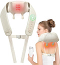 Joyset Neck Massager for Pain Relief Deep Tissue, Cordless Neck Massager and Shoulder with Heat, 6D Kneading Shiatsu Massage for Legs, Body, Chrismas, Birthday