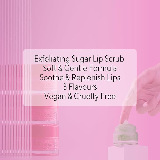 W7 Sweet Dreams Lip Scrub & Overnight Lip Mask Duo - 2 Piece Gift Set - Blueberry Flavour - Exfoliate, Condition, Soothe & Hydrate