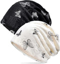 Women's Summer Beanie for Men Hat Boho Hats Adult Dwarf Hats Chemo Cap Cancer Headwear Caps Baggy Skull Sleep Cap Nightcap