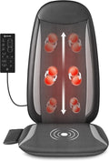 COMFIER Shiatsu Back Massager with Heat,Massage Chair Pad for Back Relief deep,Heated seat Cushion,Chair Massager for Neck,Hip with Kneading & Vibration,Home Office, Mothers Day Gifts for Women,Mom