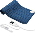 33x17 Inch Electric Heating pad for Back Neck Shoulder Knee Arms Legs- Electric Heat Pads with 6 Heat Settings & Auto Shut Off &Dry/Moist Heat Heating Pad for Birthday Mother Father Girl Men Women