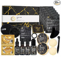 23 Pcs Mother's Day Gift for Mom, Charcoal Skin Care Set for Women & Men, Bath and Body Gifts Basket Kit, Home Spa Gift Set, Self-Care Set, Birthday Gifts, Bath Bombs, Christmas, Anniversary,Wife, Dad