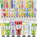 VESPRO 168 Pack Hand Cream Set for Women, Hand Lotion for Mothers Day Gifts, Bridesmaid Gifts, Thank You Gifts, Birthday Gifts, Party Favors, Hand Lotion Travel Size for Dry Cracked Hands