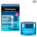 Neutrogena Hydro Boost Night Pressed Serum - with Hyaluronic Acid & Antioxidants, Hydrating Face Moisturizer that Restores & Revitalizes Skin Overnight, for Normal to Extra Dry Skin, 1.7 oz