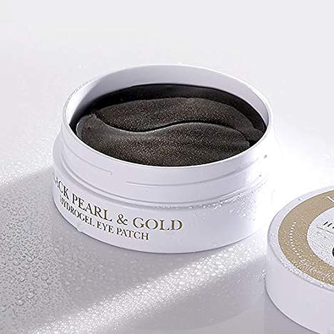 Petitfee Black Pearl & Gold Hydrogel Eye Patch, 60 Pieces, 2.96 oz (84 g)