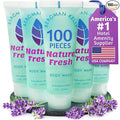 BERGMAN KELLY Travel Size Body Wash (1 fl oz, 100 PK, Nature Fresh), Delight Your Guests with a Refreshing & Soothing Hotel Body Wash, Quality Mini and Small Size Guest Hotel Toiletries in Bulk