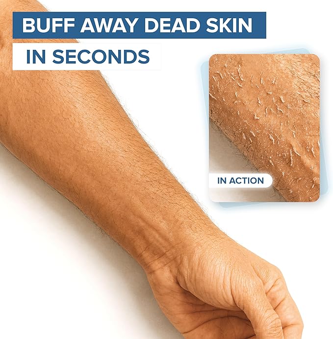 DEEP Exfoliation Body Exfoliating Glove for Dead Skin Removal (1 Glove) NYK1 Exfolimitt Exfoliating Mitt for Smooth, Healthy & Glowing Skin - Washable, Quick-Drying & Gentle On Skin