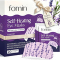 FOMIN Steam Eye Mask for Mothers Day - 20 Pack - Lavender - Self Heating Warm Compress for Dry Eyes, Heated Eye Mask for Sleep, Puffiness & Dark Circles Relief, Spa Relaxation Gifts for Mom