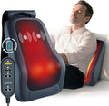 COMFIER Cordless Shiatsu Neck Back Massager with Heat 3D Roller & 8 Nodes Deep Kneading,Portable Massager for Neck Pain Relief with Detachable Flap,Perfect for Office,Chair,Home,Mothers Day Gift