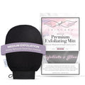 Seraphic Skincare Premium Exfoliating Mitt for Body, Medium – Viscose Fiber Korean Exfoliating Glove for Normal to Dry Skin – Body Exfoliator for Self-Tan Removal and Application