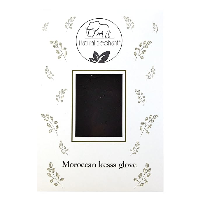 Natural Elephant Moroccan Premium Kessa Hammam Glove Exfoliating Treatment Mitt