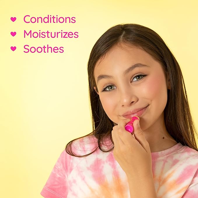 Lip Smacker Squishmallows Moisturizing Lip Balm, Fun Soft Squishy Collectible Top, Blackberry Flavored Hydration - Aldous