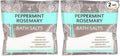 Soothing Touch Bath Salts Pouch, Peppermint Rosemary, 8 Ounce (Pack of 2)