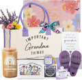 Grandma Gifts for Mothers Day, Mothers Day Grandma Gift Basket from Granddaughter Grandson Grandchildren Grandkids, Mother Days Gifts for Grandmother, Grandmother Gift for Birthday, Grandmas Presents