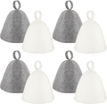 JaGely Sauna Hat for Men Women Sauna Hat Vaporarium Cap Russian Banya Cap for Bath House Accessories