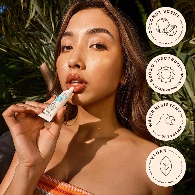 Hawaiian Tropic Lip Balm, Island Coconut, SPF 30, 0.35oz each, Twin Pack