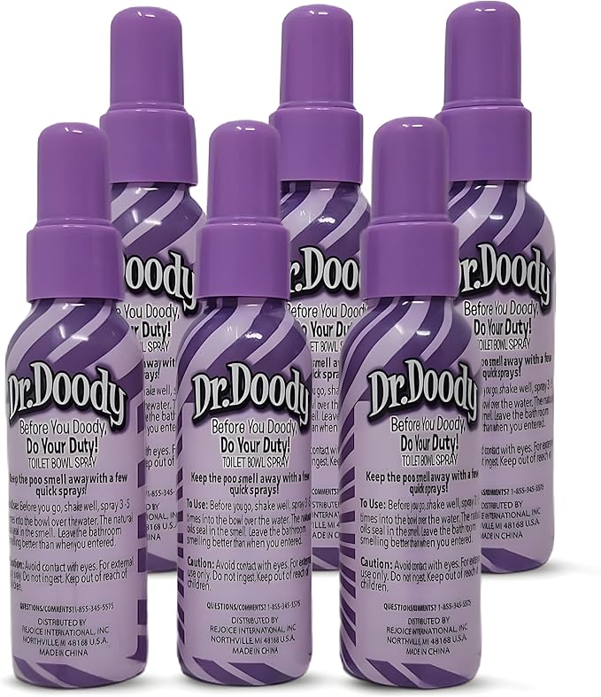 Freshening Toilet Spray, Lavender Tush, 1.85 Fluid Ounce, 5 Count