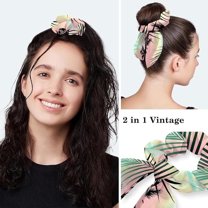 Women's Working Caps with Scrunchies Tarot Pattern Background Lace-Up Hat Unisex Hair Covers One Size