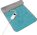Cyan Heating Pad for Gifts Soothing Heat Therapy for Women & Men, Perfect Christmas, Mothers Day, Birthday Gifts fo r Her, Dad Gifts & White Elephant Gift, Cozy Stocking Stuffer for Men