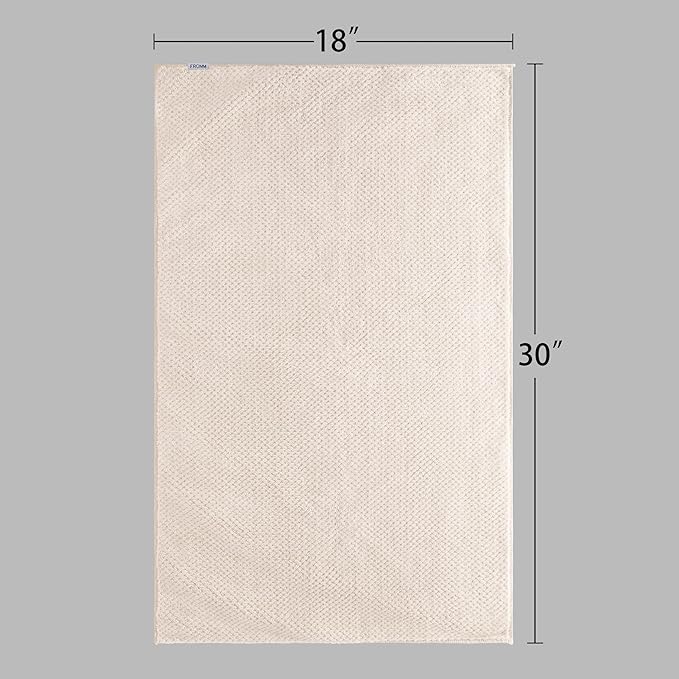 Fromm Softees Plush Bleachproof Microfiber Hair Towel for Salon, Barber, Spa, Ultra Soft Hair Wrap, Drying Towel for All Hair Types, Hands, Face, Durable Salon Towels, 18 x 30 Inches, Oatmeal 6 Pack