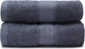 Fluffy Cotton Bath Towels Set650GSM,2-Piece Set, Thickened and Enlarged(31.5x63 inches),Super Absorbent,Soft,Suitable for Hotel, Bathroom, Swimming Pool, SPA,Gift(Dark Grey)