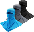 SATINIOR 3 Piece Balaclava Face Cover Sun Protection Neck Cover Summer Balaclava Motorcycle Face Mask for Men Women