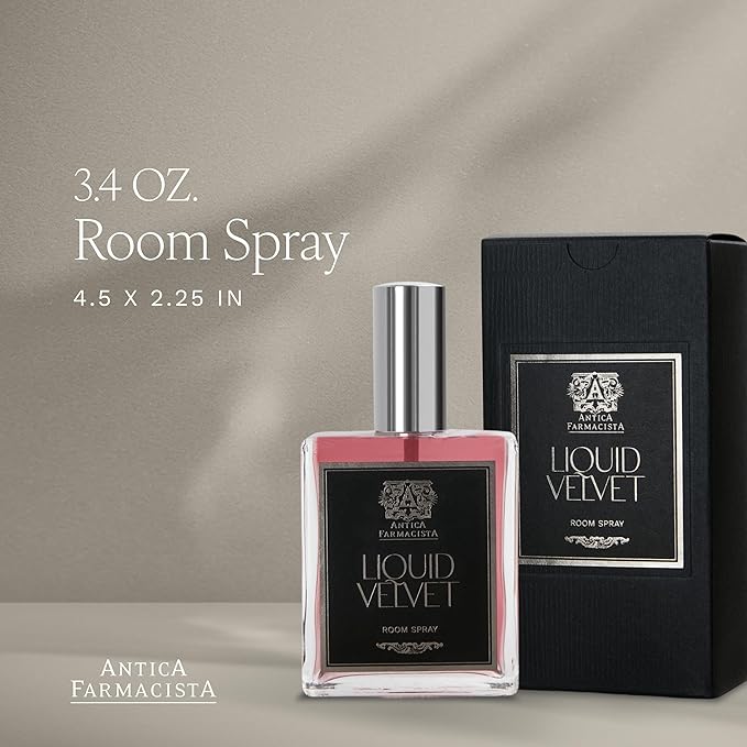 Antica Farmacista Room Spray - Elegant House Spray - Long-Lasting, Room Fragrance - Luxury Gift for Housewarming - Liquid Velvet, 3.4 fl oz