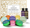 Pjordo Shower Steamers Aromatherapy, Mothers Day Gifts for Women Wife Her, 16 Pack Shower Bombs with Natural Essential Oil & 2 Pack Massage Oil for Moisturizing, Self Care Relaxation Home Spa