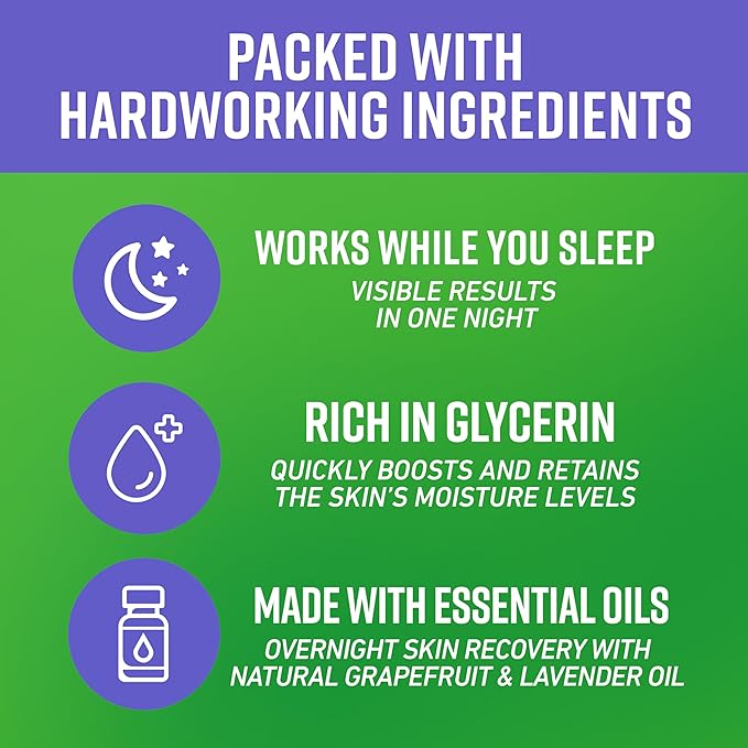 O'Keeffe's Working Hands Hand Cream Plus Night Treatment Cream Bundle - 7 oz Tubes (2 Total) - Repairing Skincare for Cracked, Dry Hands