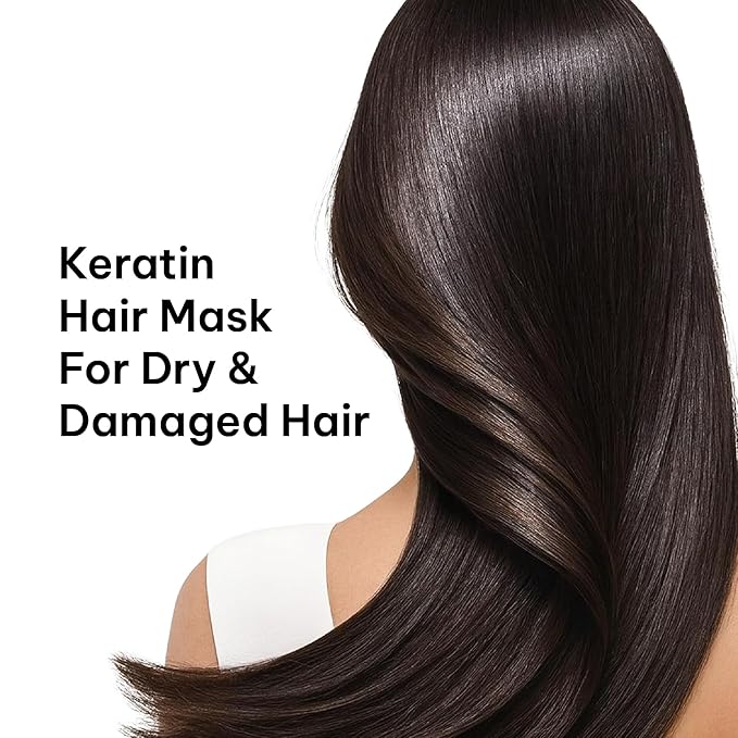 WOTION Deep Repair Conditioning Argan Oil Collagen Hair Mask | For Dry Damaged Hair, All Hair Types, 16.90 oz 500ml, Hair Treatment, Maca Essence, Collagen Mask