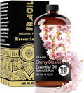 Cherry Blossom Essential Oil, Cherry Blossom Oil 16 Fl Oz 480 ML for Diffuser Humidifier Yoga Cleaning DIY Candle Soap Making Perfume Gift for Women FRAOIL (Cherry Blossom 16 Fl Oz (Pack of 1))